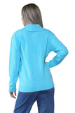 Ladies Plus Size Zip Cardigan Women Zipped Cable Knit Long Sleeve Pocket Jumper