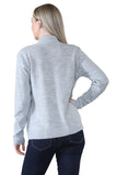 Ladies Twin Set Stripped Sweater Women's Knit Stripe Tank Top Cardigan Jumper