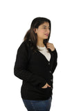 Womens Full Cable Knit Cardigan Button Long Sleeve Jumper Sweater