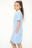 Summer School Uniform Dress Gingham Check Pleated & Matching Hair Band 7 Colors