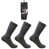 Unisex Girls Boys Kids School Uniform Ankle Socks 6 Pairs Plain Grey