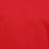 Kids Children Unisex School Uniform Plain Fleece Sweat Jumper Pullover -Red