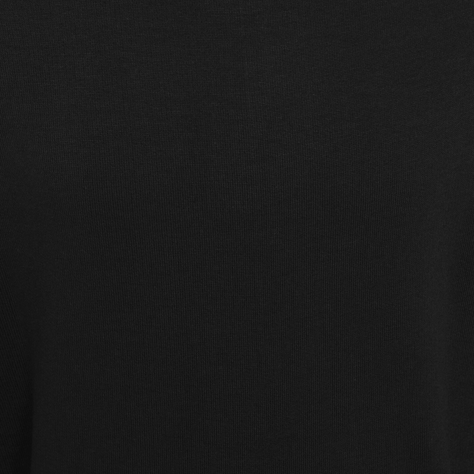 Kids Children Unisex School Uniform Plain Fleece Sweat Jumper Pullover -Black