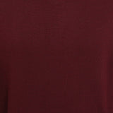 Kids Children Unisex School Uniform Plain Fleece Sweat Jumper Pullover -Wine / Burgindy