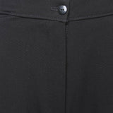Girls School Uniform Smart Fit Comfortable Trousers Formal Pant  -Black